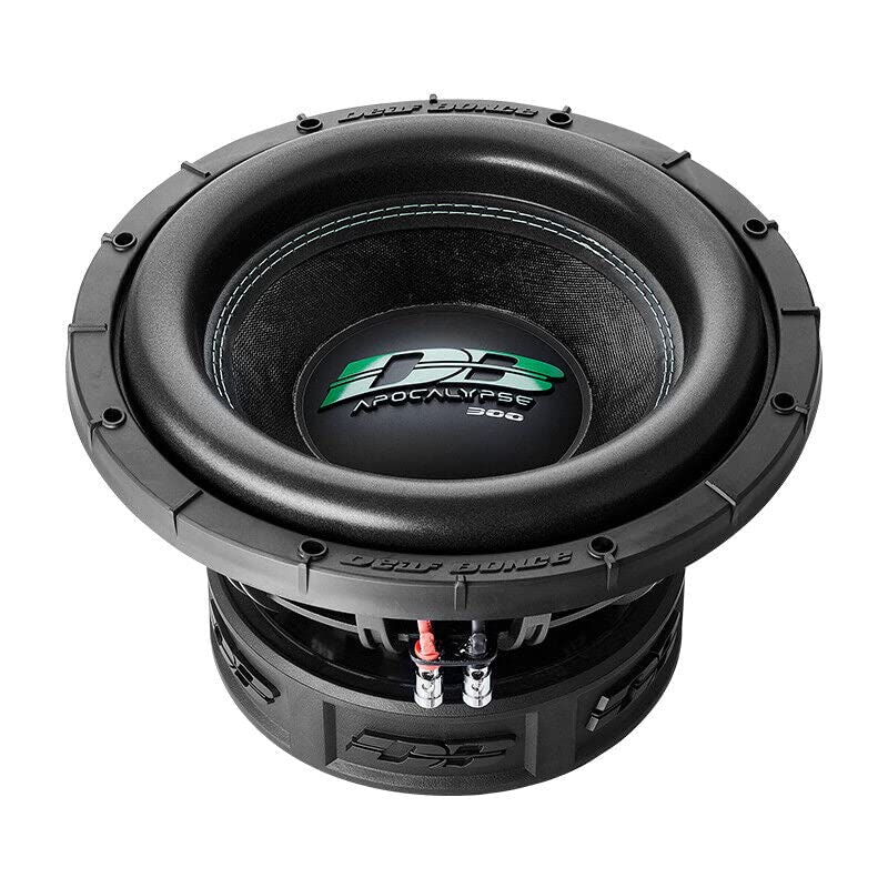 Deaf Bonce SA302-D2 dual voice coils enabling flexible wiring for optimized performance.