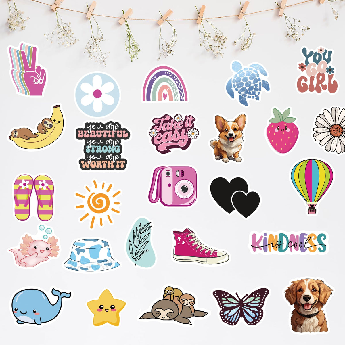 Debinolo phone stickers to personalize phones with cute designs.