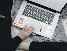 Debinolo skateboard stickers for boards and accessories.
