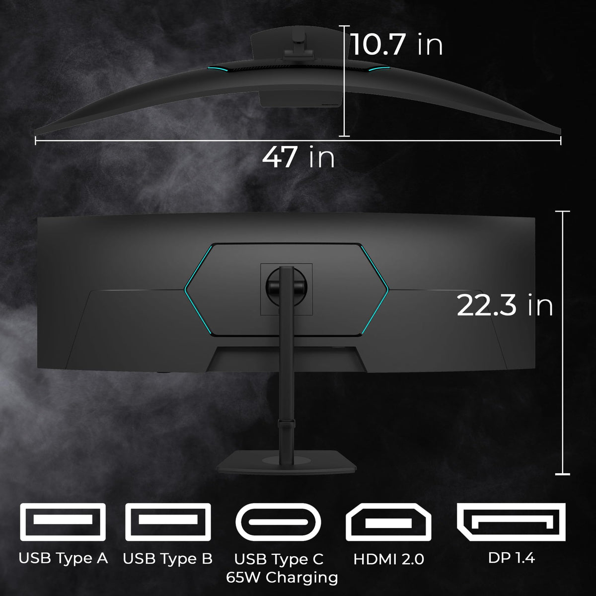 Deco Gear multiple ports support USB-C HDMI DP connectivity