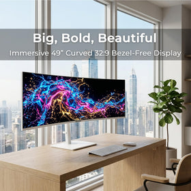 Deco Gear ultrawide 144Hz gaming screen with smooth action and fast response