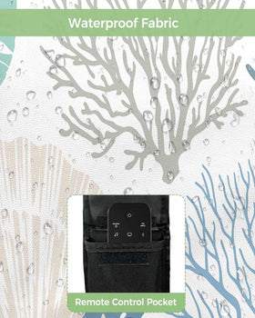 DecorLovee remote pocket detail holding controllers for quick access benefit