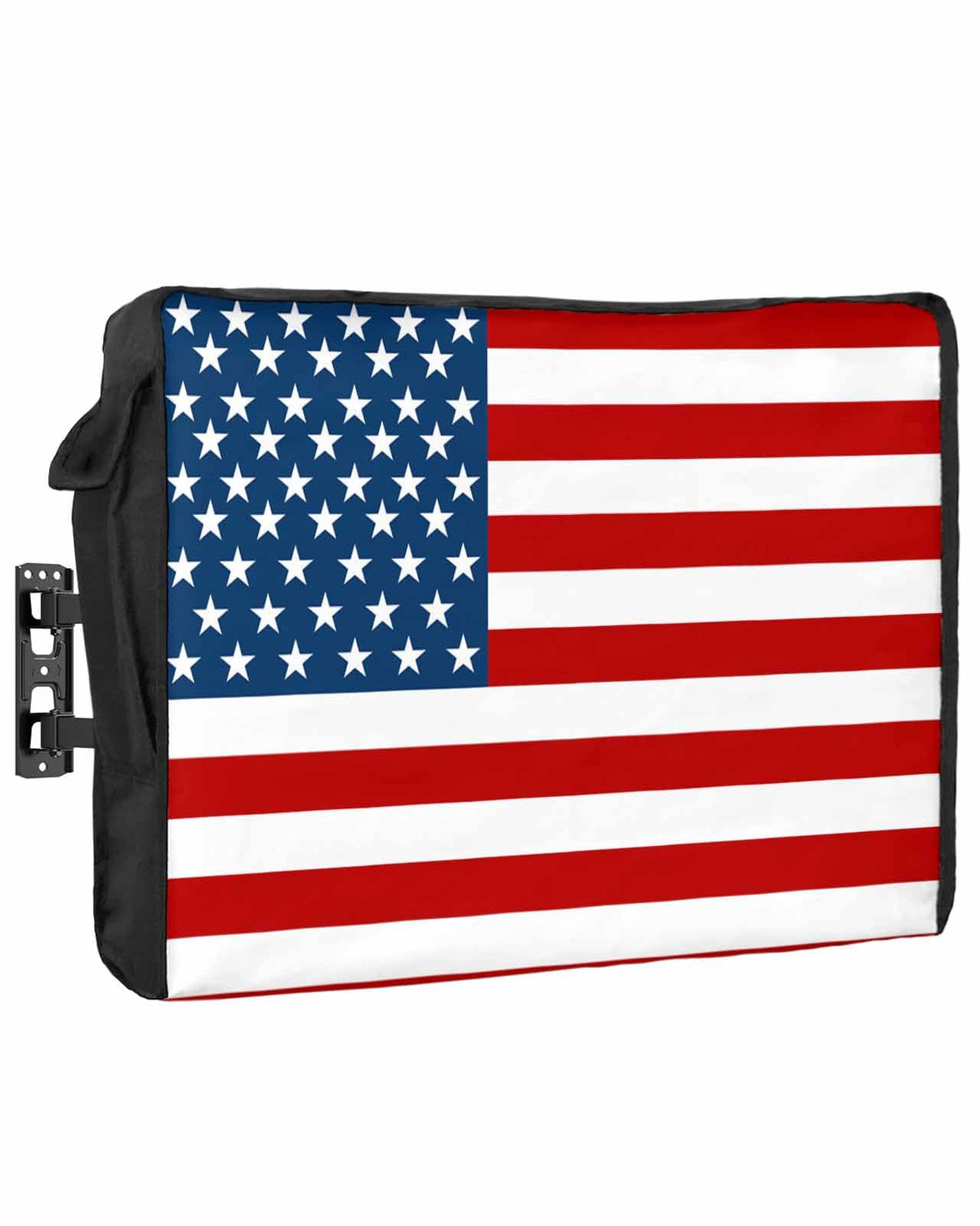 DecorLovee front view flag design protects TV and enhances outdoor decor