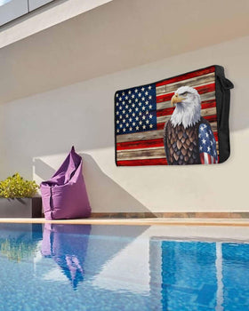 DecorLovee installed on a patio providing weather protection and decorative appeal