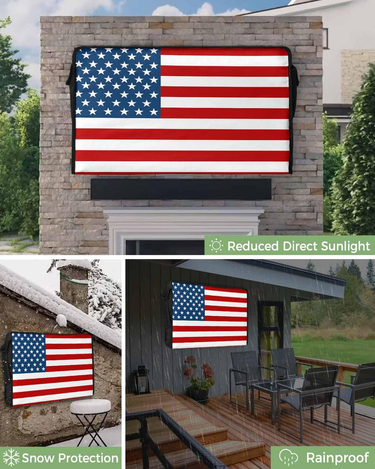 DecorLovee cover next to ruler showing 40–43 inch fit for accurate sizing