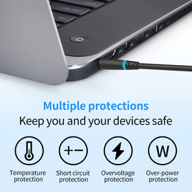 DECSZDY protections against overload and short circuits for safety