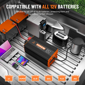 DEECHI 12V to 110V AC cables for quick setup