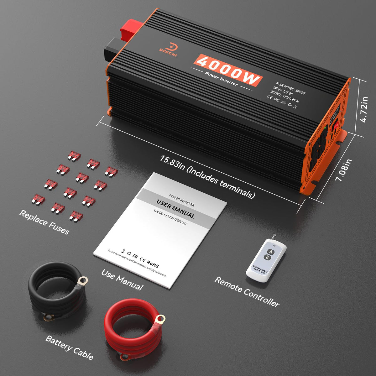 DEECHI off-grid use in camping scenario demonstrating portable power