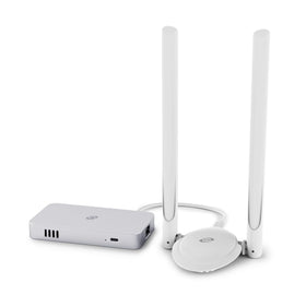 Deeper Connect Mini front view shows compact privacy gateway for home networks.