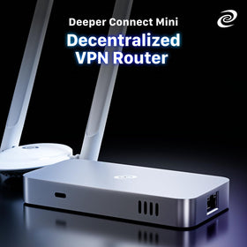 Deeper Connect Mini lifetime privacy image conveys ongoing value for households.