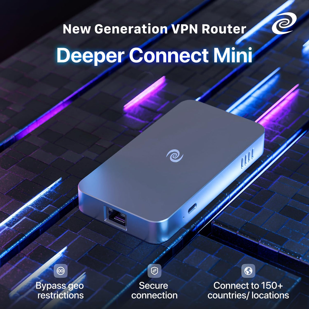 Deeper Connect Mini multi‑device usage demonstrates shared privacy across connected devices.