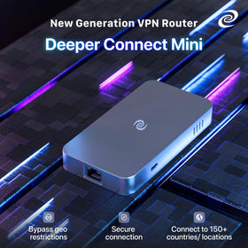 Deeper Connect Mini multi‑device usage demonstrates shared privacy across connected devices.