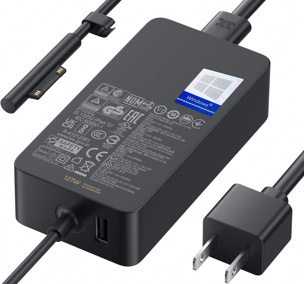 DeepFun 127W surface charger front view for quick device charging.