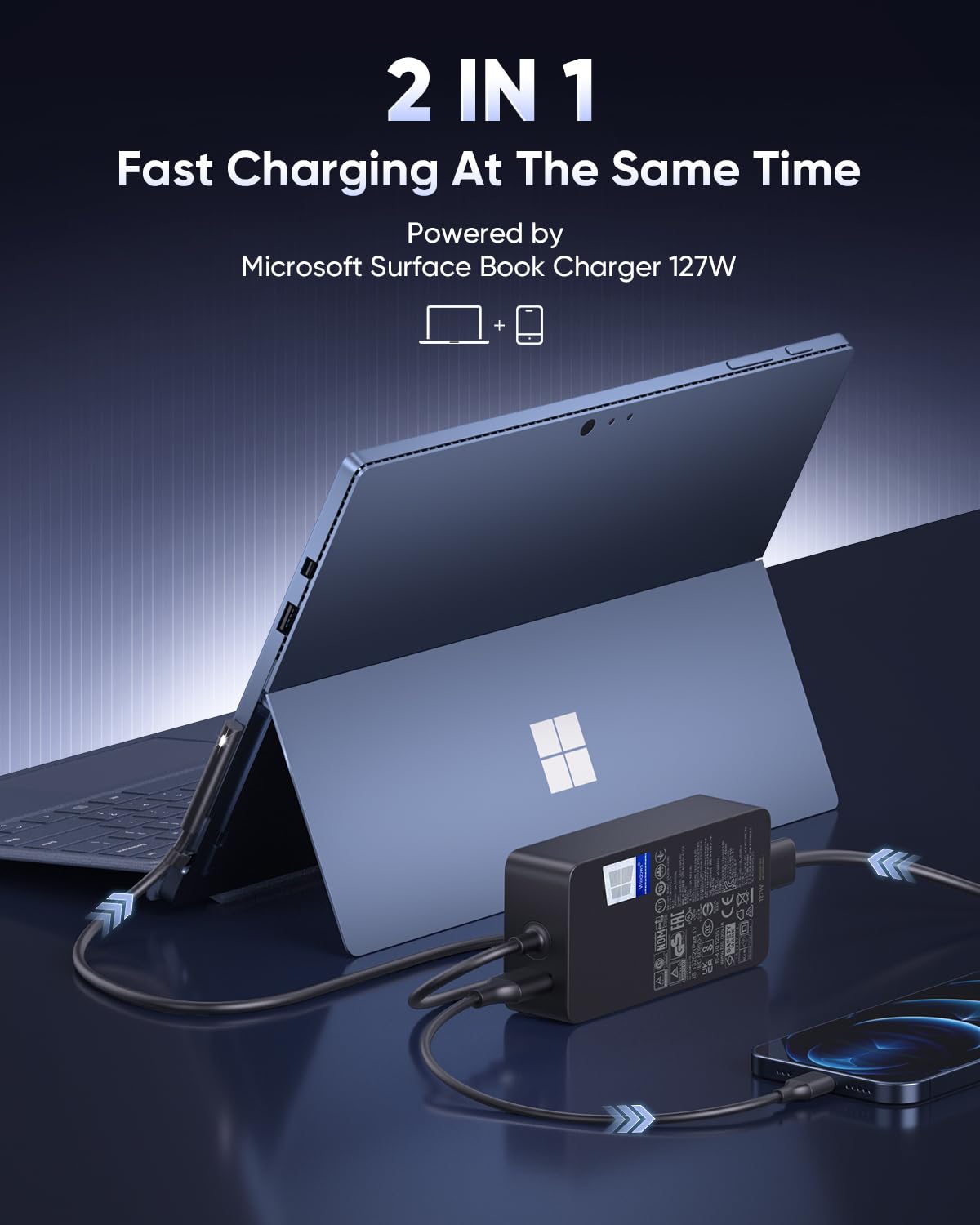 DeepFun broad compatibility with Surface Book Pro Laptop Go.