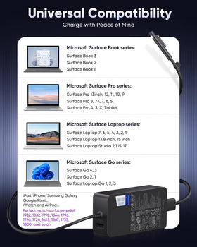 DeepFun magnetic connector for easy plug-and-play on Surface.