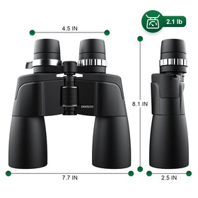 Deesoo comfortable eyepieces reduce fatigue during long viewing sessions.