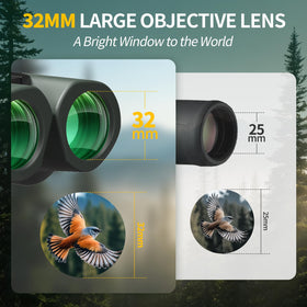 deesoo twist-up eyecups and diopter adjustment for comfortable custom fit