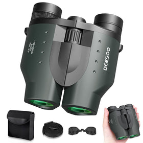 deesoo front view compact binoculars showing form and easy transportability