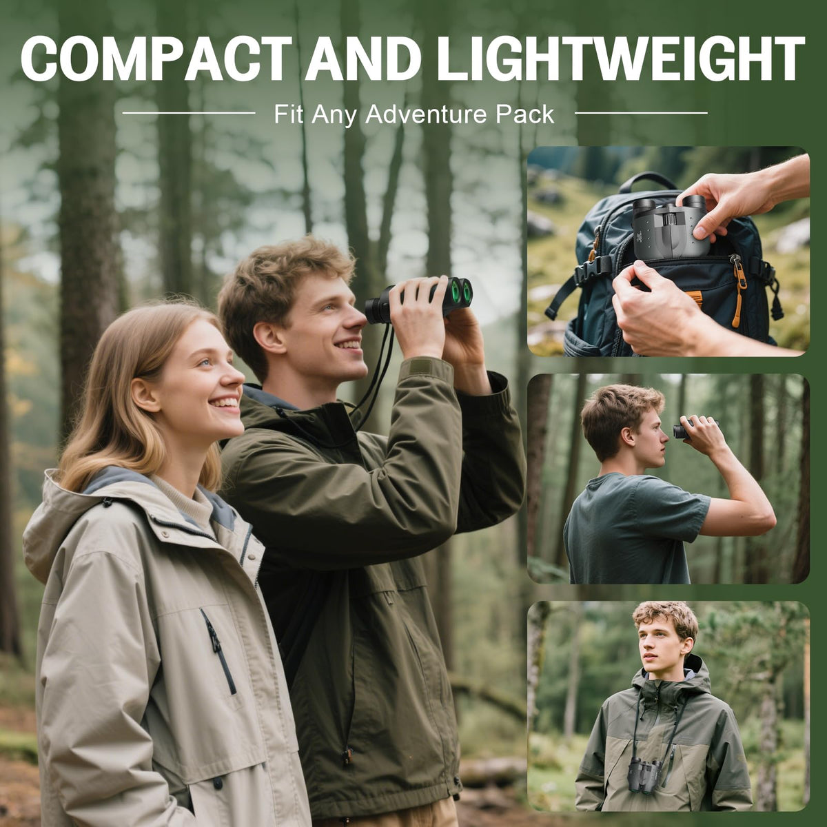 deesoo binoculars used for birdwatching showing sharp distant detail