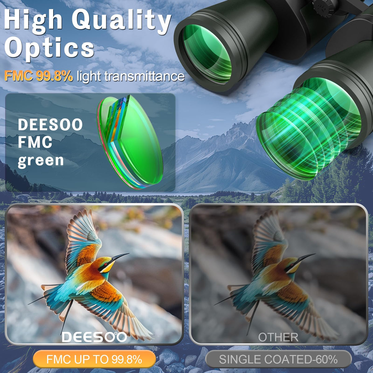 deesoo held in hand to show scale and portability for travel and outdoor use