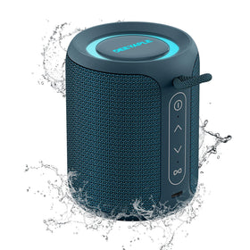 Deeyaple Bluetooth speaker IP67 front view for rugged outdoor use