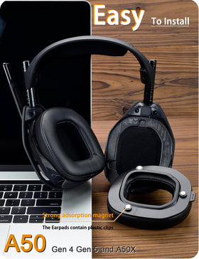 Defean A50 Gen 4 compatibility shot with Astro A50 Gen 4 headset.