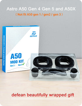 Defean A50 Gen 4 installation guide illustrates painless swap.