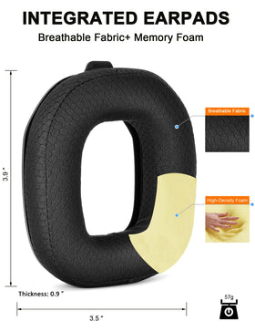 Defean microphone foam reduces wind noise for clearer chats.
