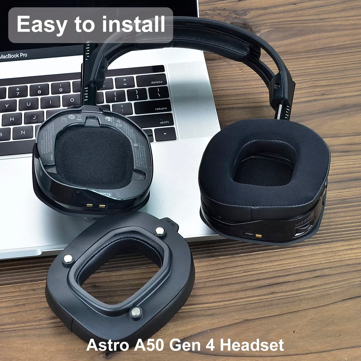 defean A50 Gen 4 installation accessories laid out for quick tool-free replacement