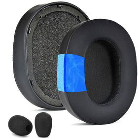 Defean BlackShark V2 Pro 2023 ear pads close-up highlighting cooling gel comfort.