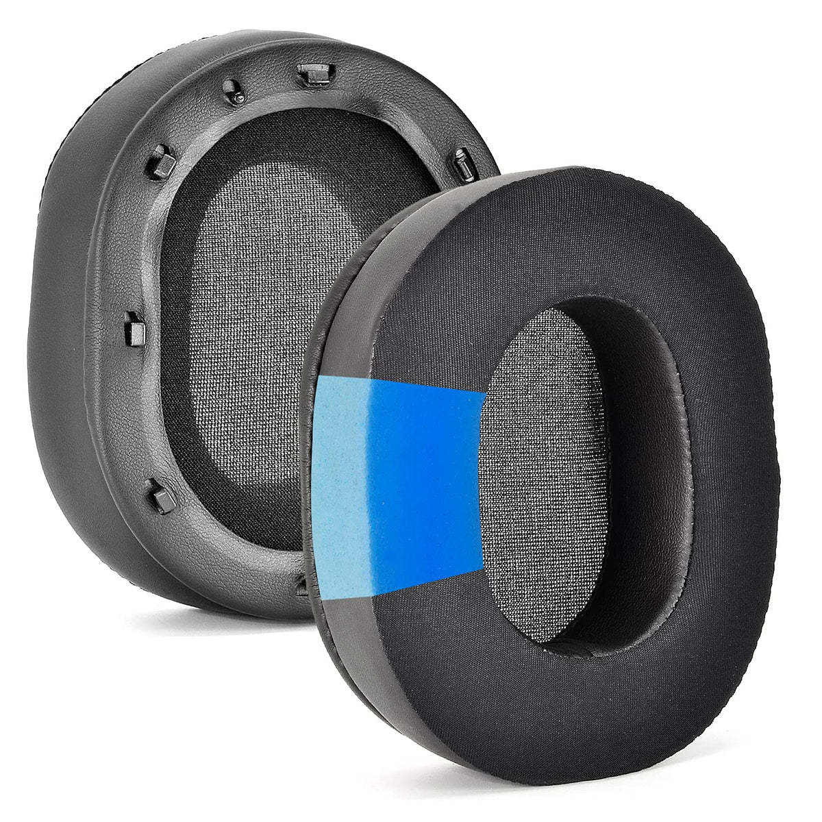 Defean BlackShark V2 Pro gel ear pads close-up with cooling surface