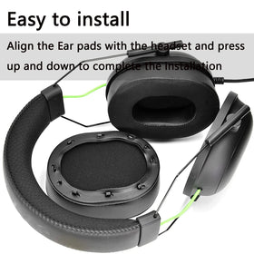 Cooling gel helps keep ears cooler during long gaming sessions