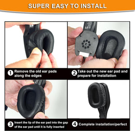 defean ear pad thickness cross-section, supportive foam for even pressure