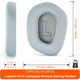 defean size comparison next to ruler illustrating correct G733 dimensions