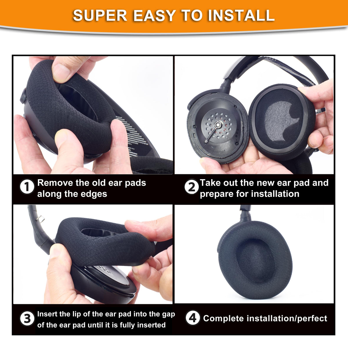 defean label close-up listing compatible Arctis Nova models for buyer confidence