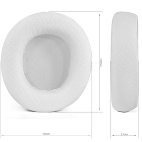 defean packaged pair on white background showing included items and warranty