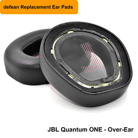 Defean Quantum One ear pads assembly close-up demonstrates tool-free replacement