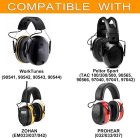 Defean ear pads for WorkTunes 90544 snug support and comfort