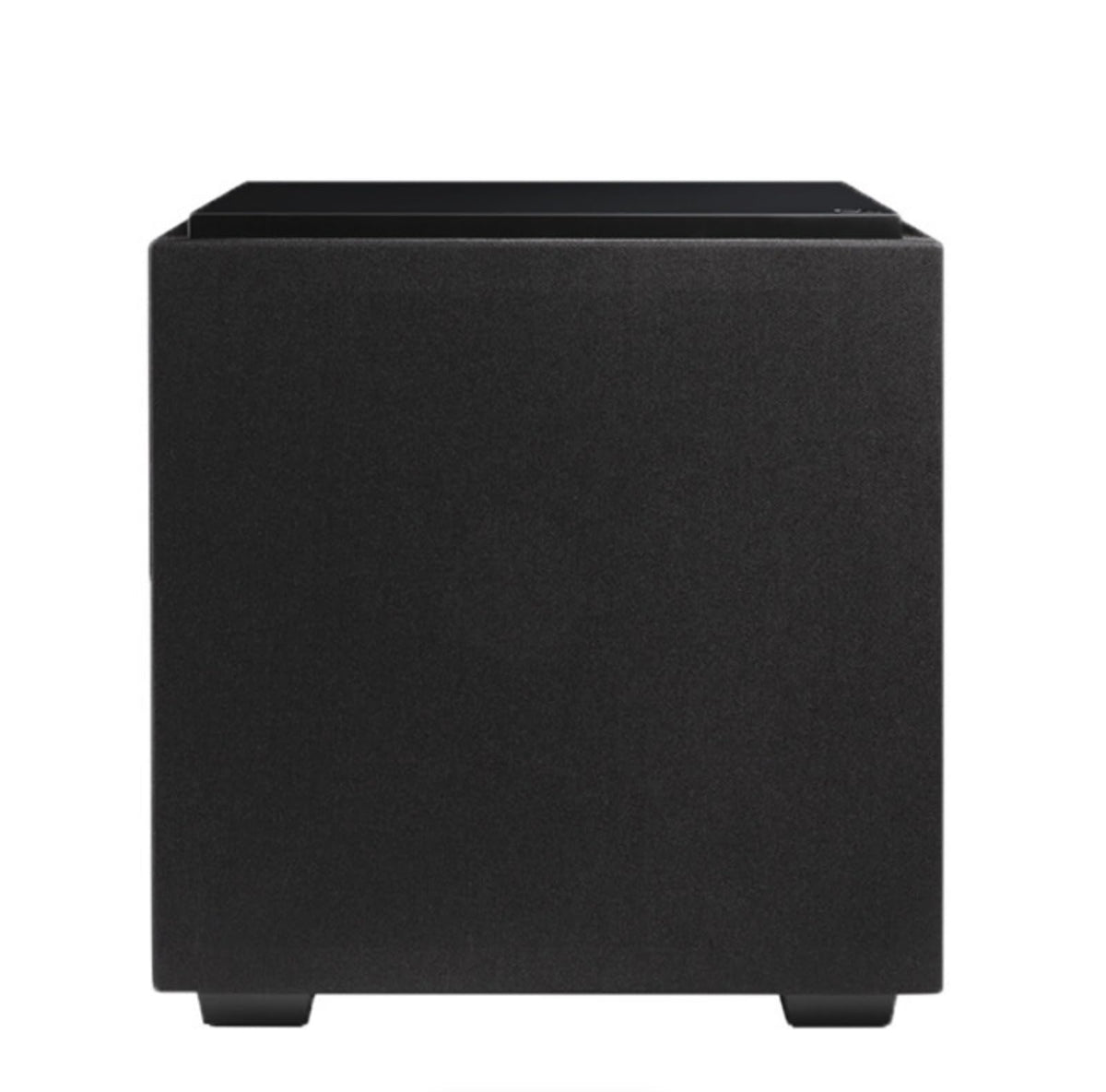 DN12 amp-front view shows 1500W peak power for cinema-grade bass and music clarity.