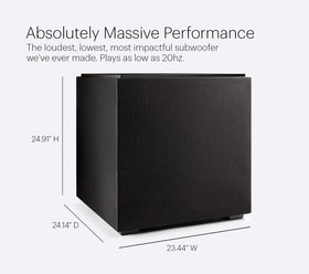 DN15 amplifier and DSP board provide precise bass management and low distortion