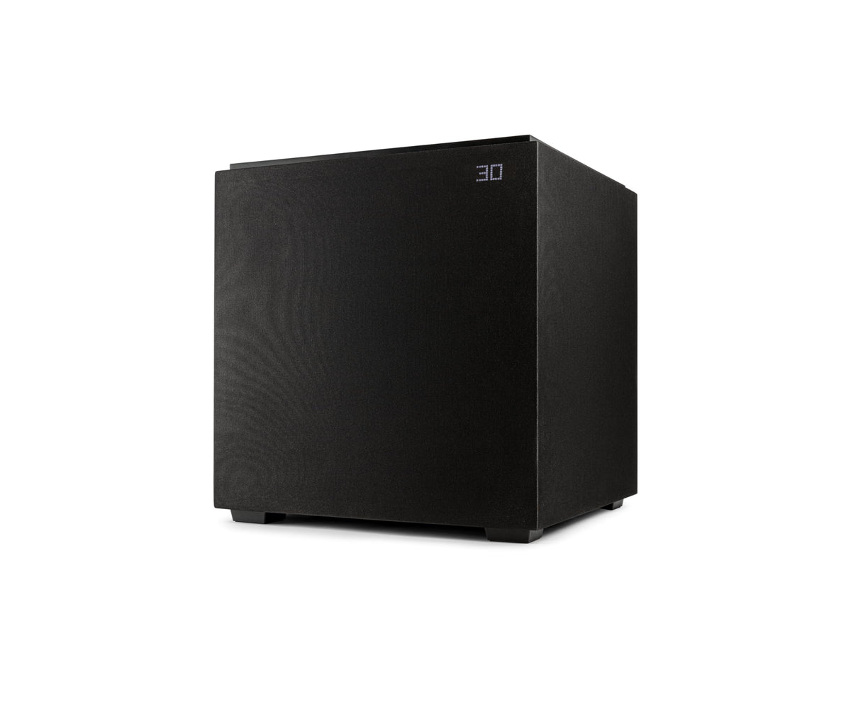 Dual 15-inch passive radiators boost bass extension and speed