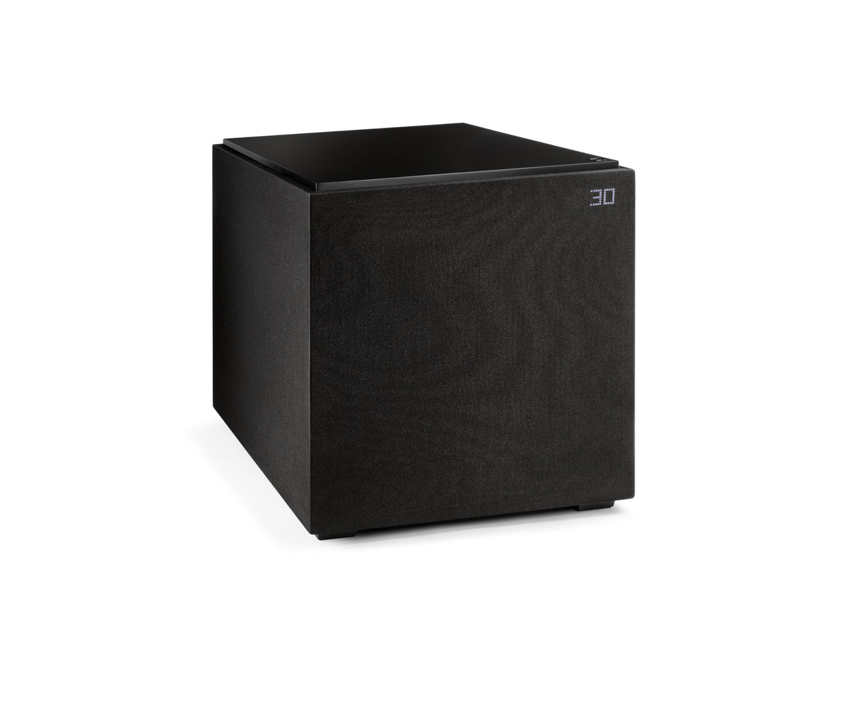 Definitive Technology Descend DN15 front view shows 15-inch driver and dual radiators for deep bass