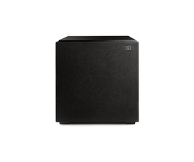 Definitive Technology Descend DN15 rear panel controls for volume, phase, and EQ modes