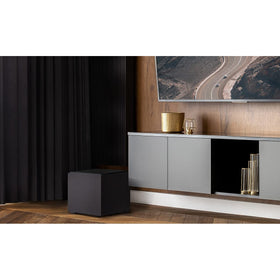 Definitive Technology Descend DN8 cinematic bass enhances movie night experience.