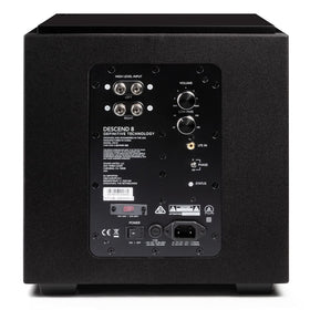 Definitive Technology Descend DN8 dual-sub setup suggests smoother, more even bass response.