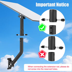 degcicx close-up of metal adapter coating highlighting weatherproof protection