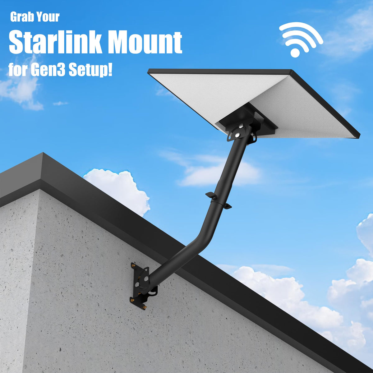 degcicx RV wall-mounted setup showing compact, travel-friendly attachment