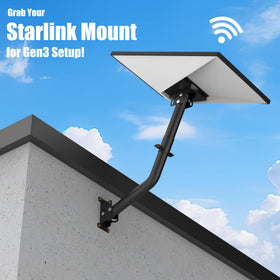 degcicx RV wall-mounted setup showing compact, travel-friendly attachment