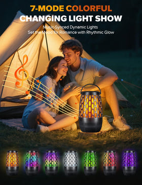 Dehikewell ambient RGB lighting enhances mood on patios and decks.