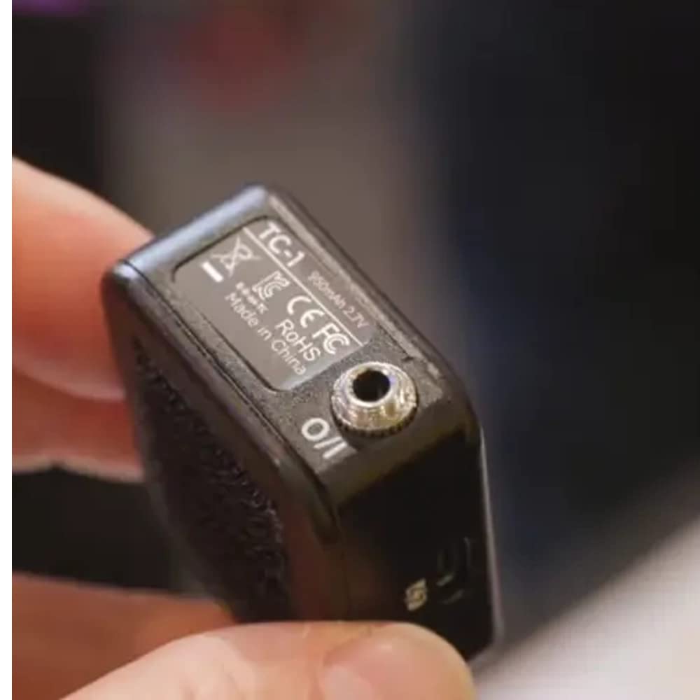 Deity TC-1 connected to Sidus Audio app for convenient remote control.